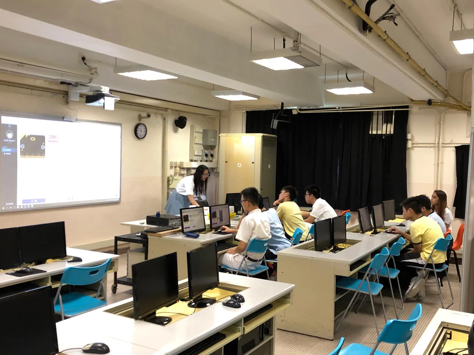 Student Training in The Hong Kong Taoist Association Ching Chung Secondary School