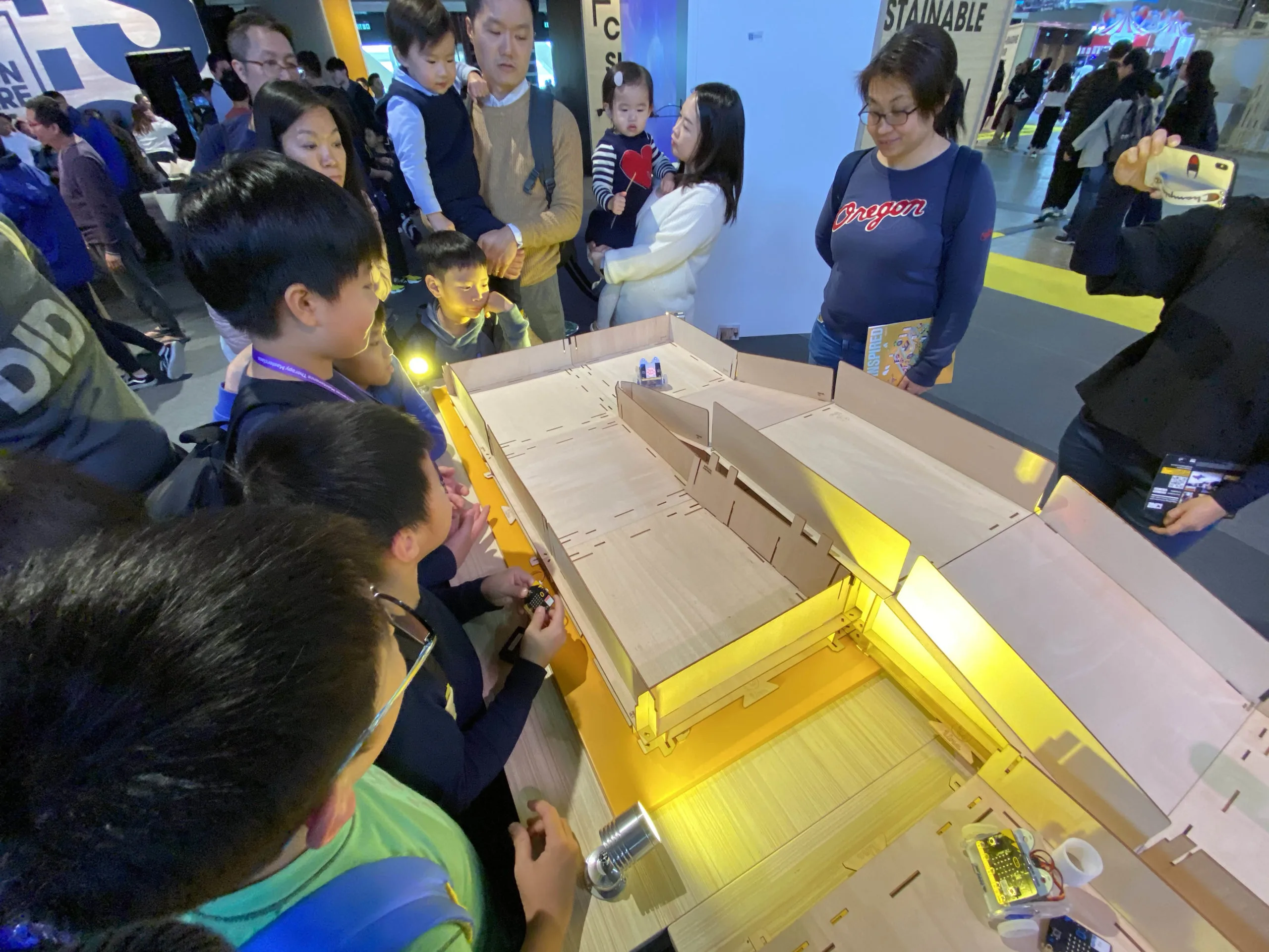 Una boards trial at Design Inspire 2019 2