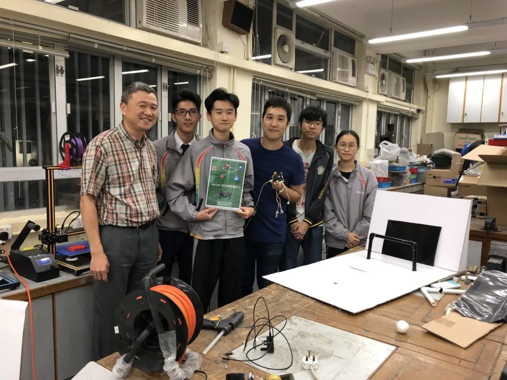 Infra-red Scoreboard Development Training for SKH Holy Carpenter Secondary School