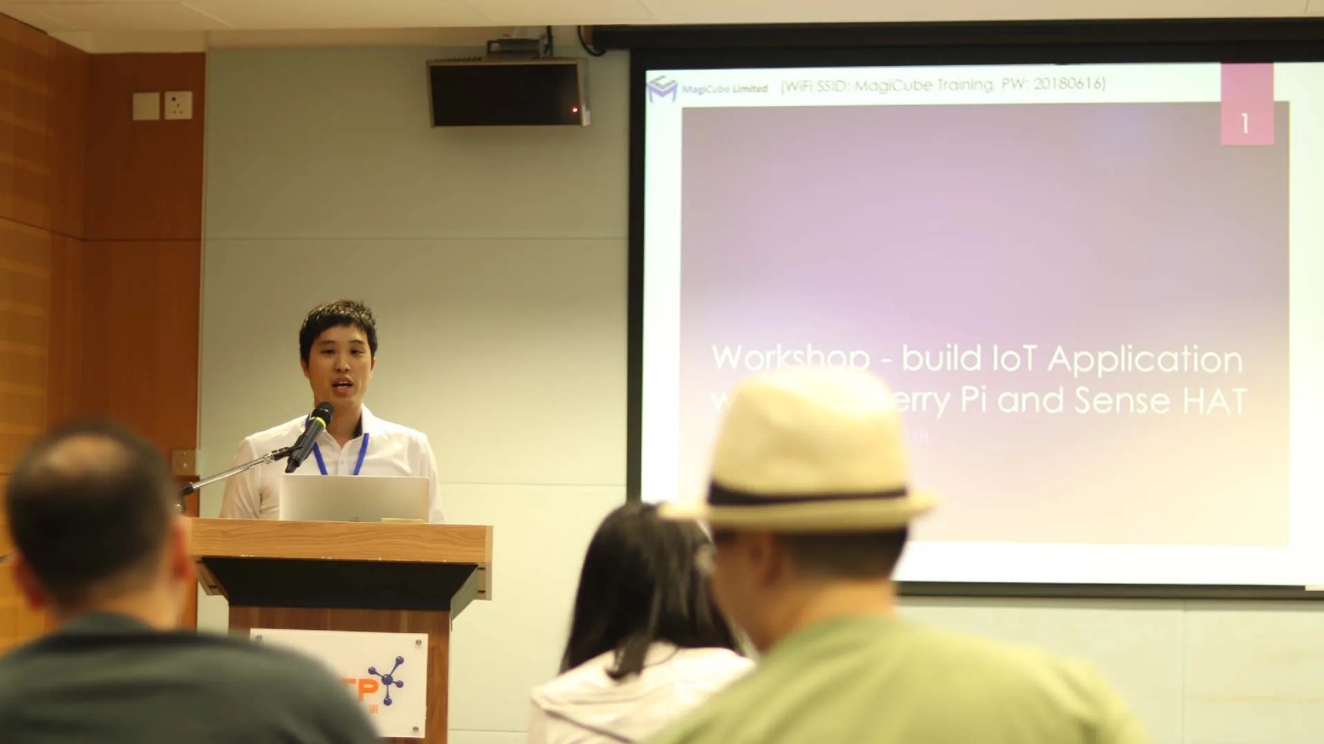 Training for corporate in Sci Tech Challenge 2018 4