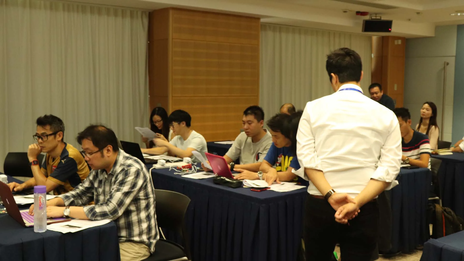 Training for corporate in Sci Tech Challenge 2018 5