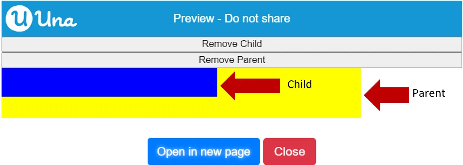 Screen item get parent screen item - Output 1