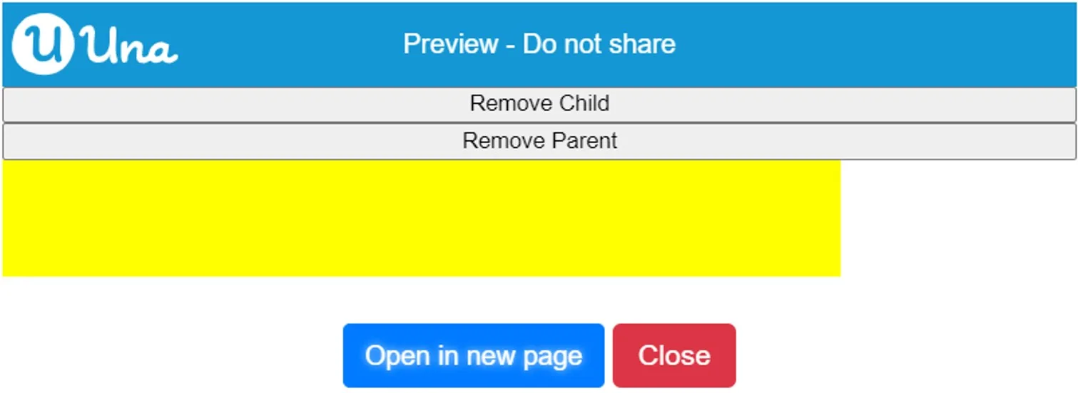 Screen item get parent screen item - Output 2