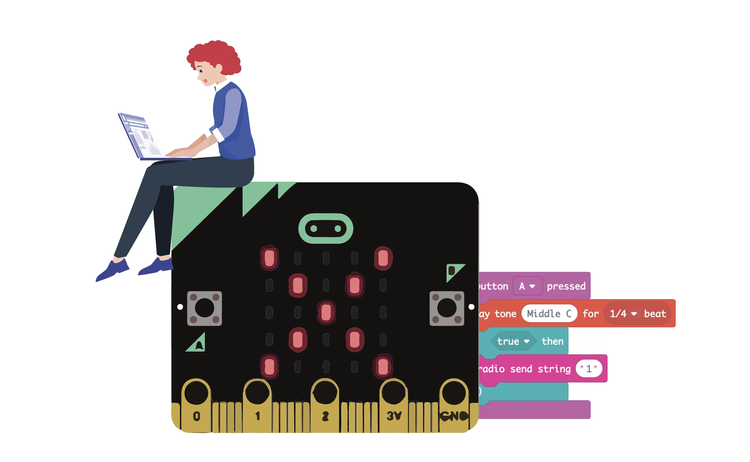 micro:bit with blocks