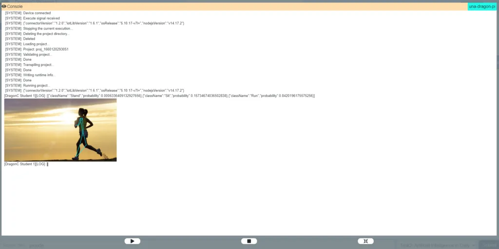 PoseDetectionResult Draw Skeleton with Confidence - Output