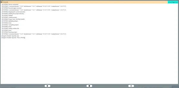JsonValue as Boolean - Output