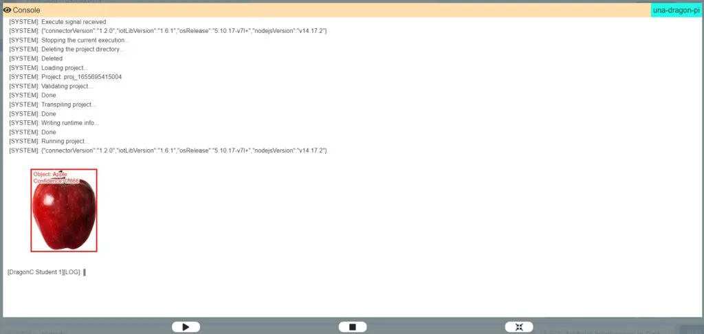 Vision Analysis Result Mark Object on Photo - Output