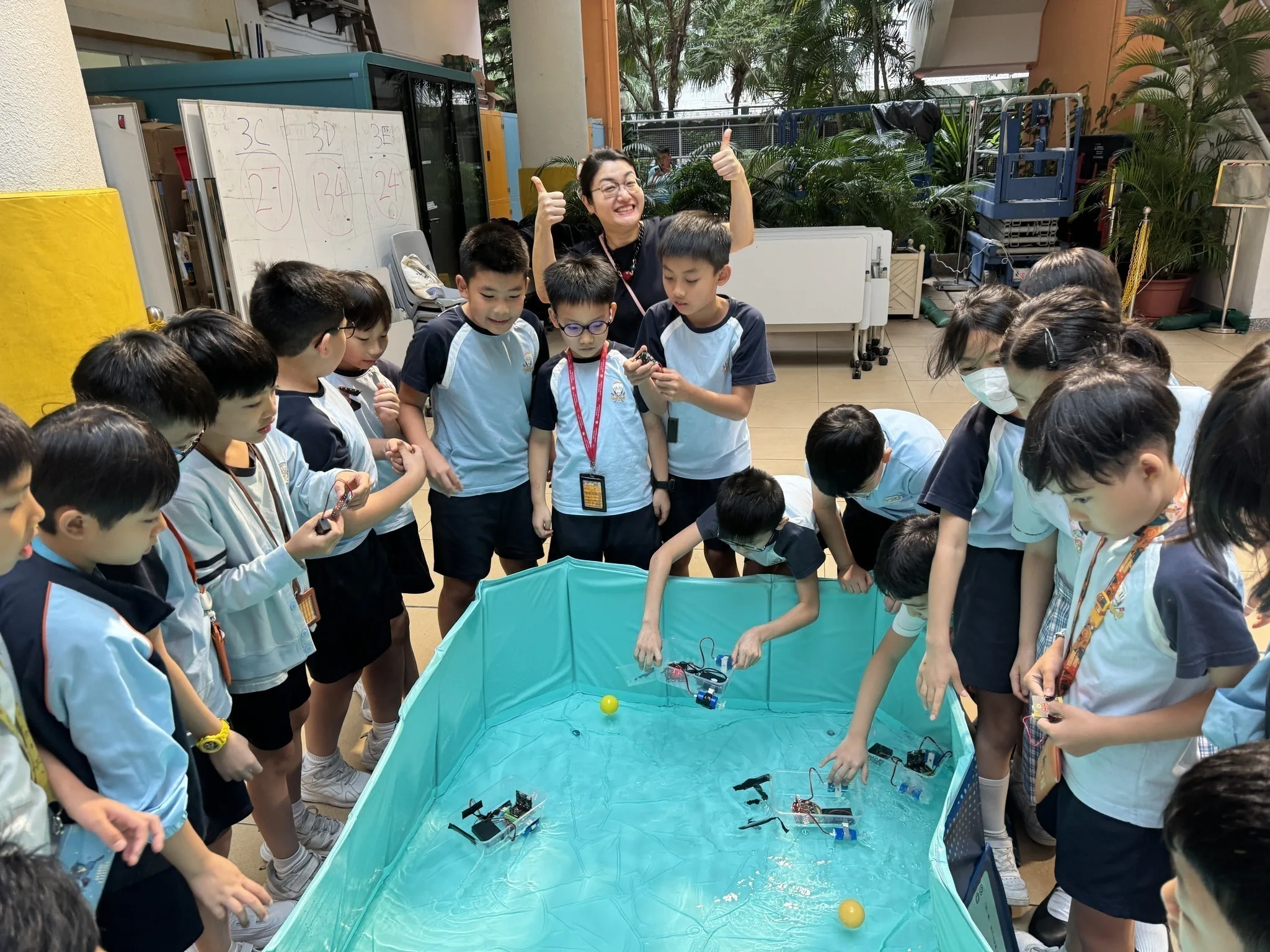 HKBUS Wong Kam Fai Secondary and Primary School STEAM week 