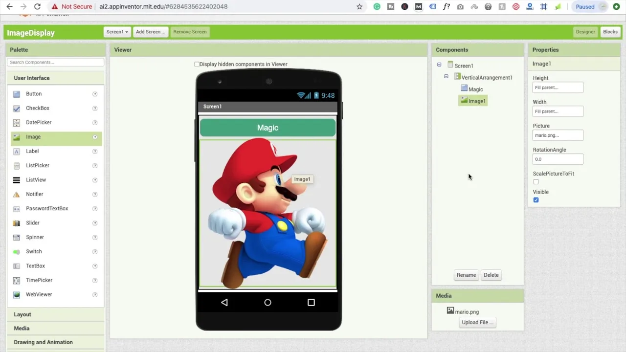 Basic App Inventor