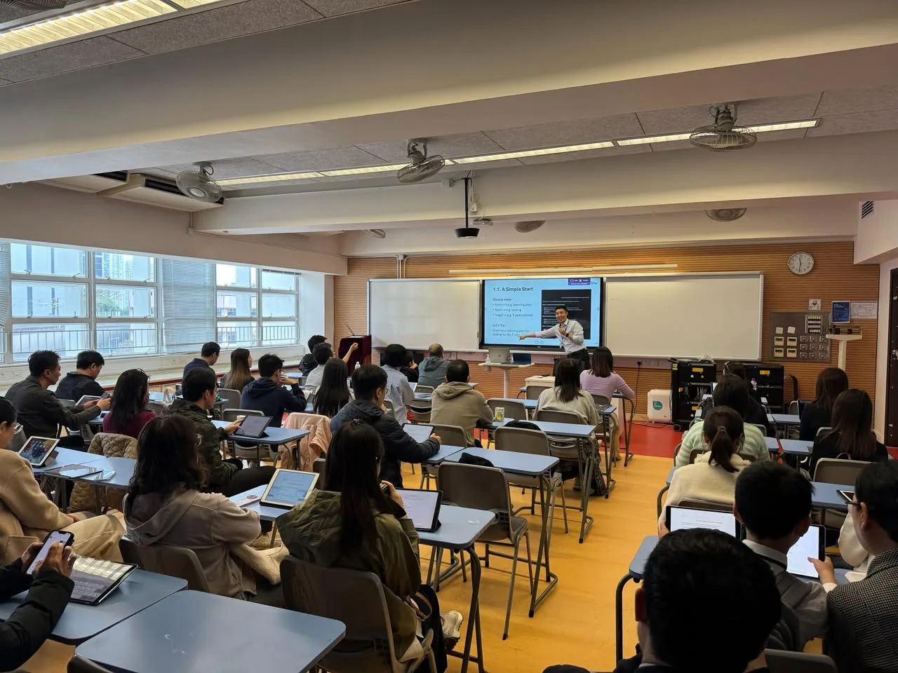 Hands-on AI Parent Workshop | HKBUAS Wong Kam Fai Secondary and Primary School