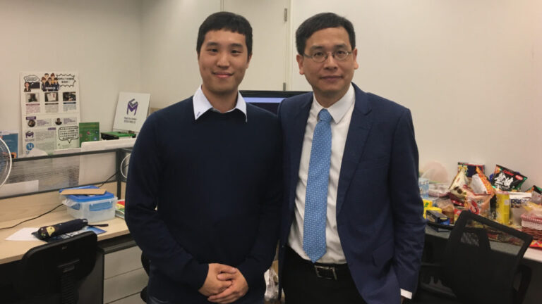 Legislative councillor (Education Constituency) Mr Ip Kin-yuen’s visit Una 1