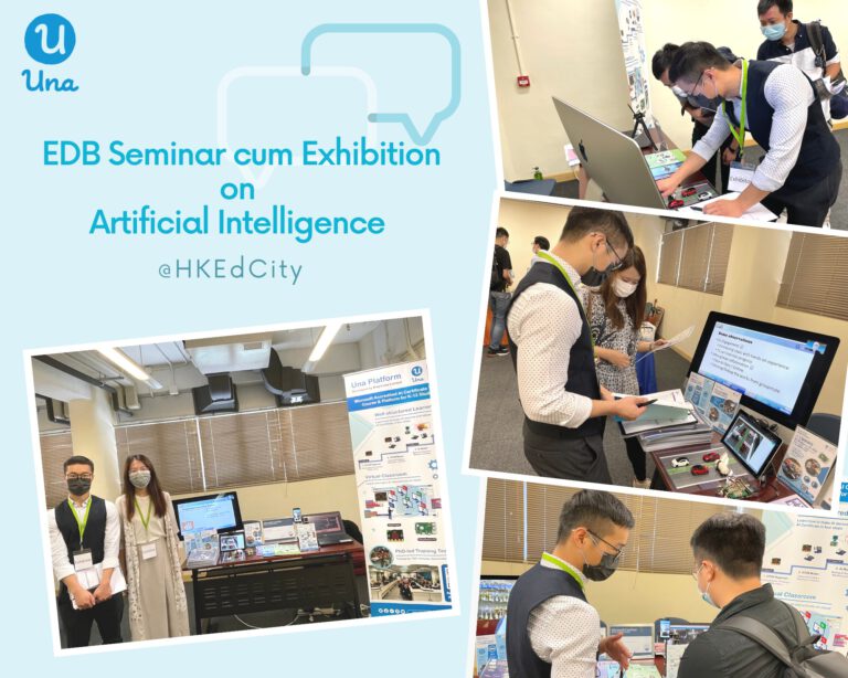 Una exhibited in ‘EDB Seminar cum Exhibition on Artificial Intelligence’