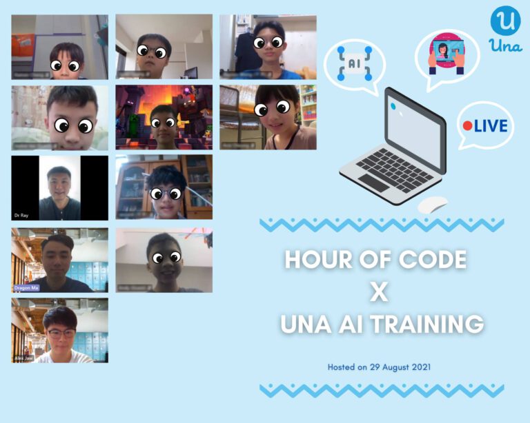 Hour of Code X Una AI Training